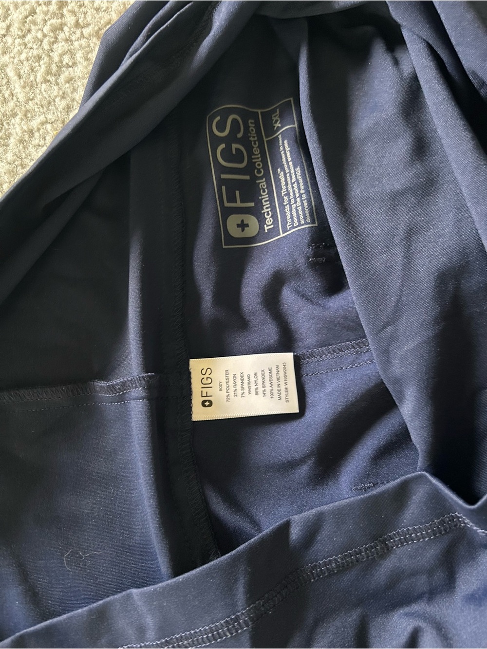 FIGS Navy Women's Track Joggers
